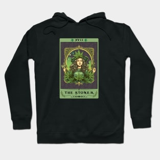 The Stoner Tarot Card, Cannabis Hoodie